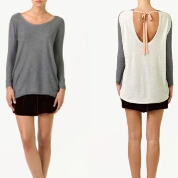 Aritzia Sweaters - Aritzia Babaton Bailey Two Tone Grey Medium